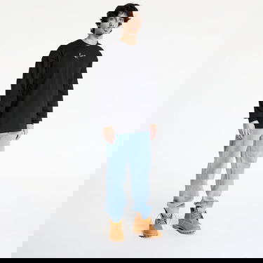 T-shirt Karl Kani Karl Kani Small Signature Long Sleeve T-Shirt Svart | 6024463, 3