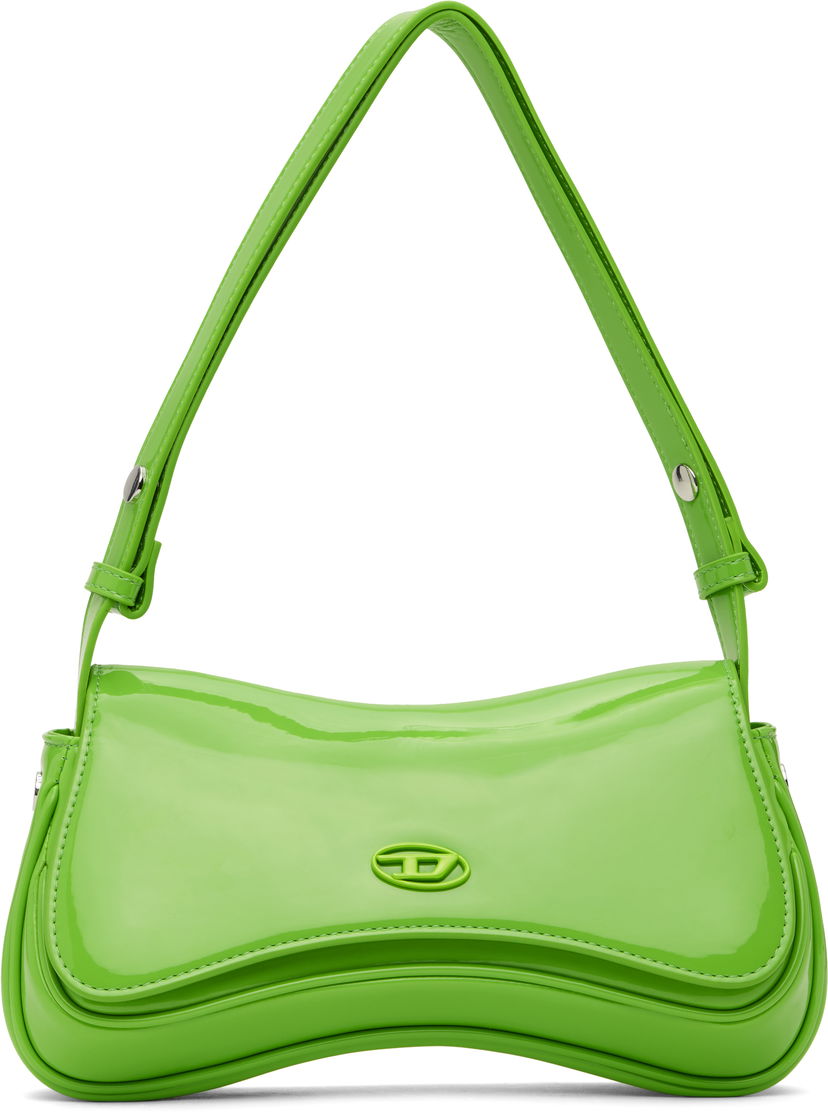 Handväska Diesel Play Clutch Bag Grön | X10202 P6255