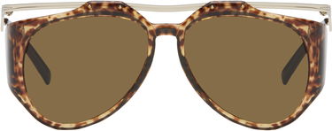 Solglasögon Saint Laurent Saint Laurent SL M137 Amelia Sunglasses Brun | SL M137 AMELIA-002, 0