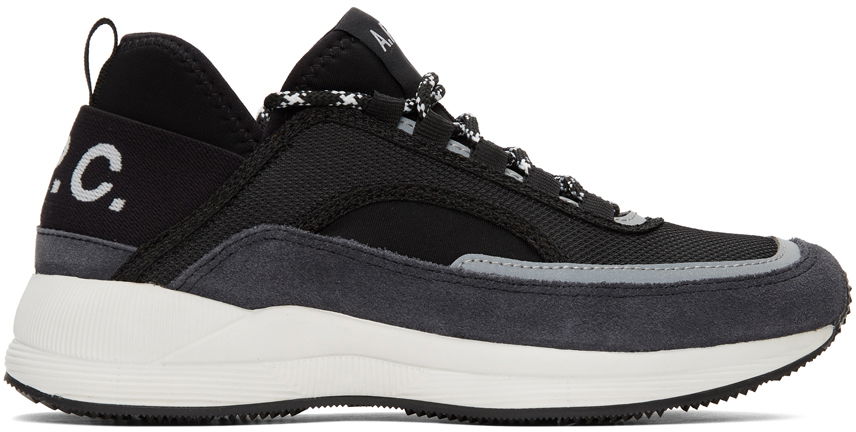 Sneakers och skor A.P.C. Run Around Svart | PAACT-M56084, 0