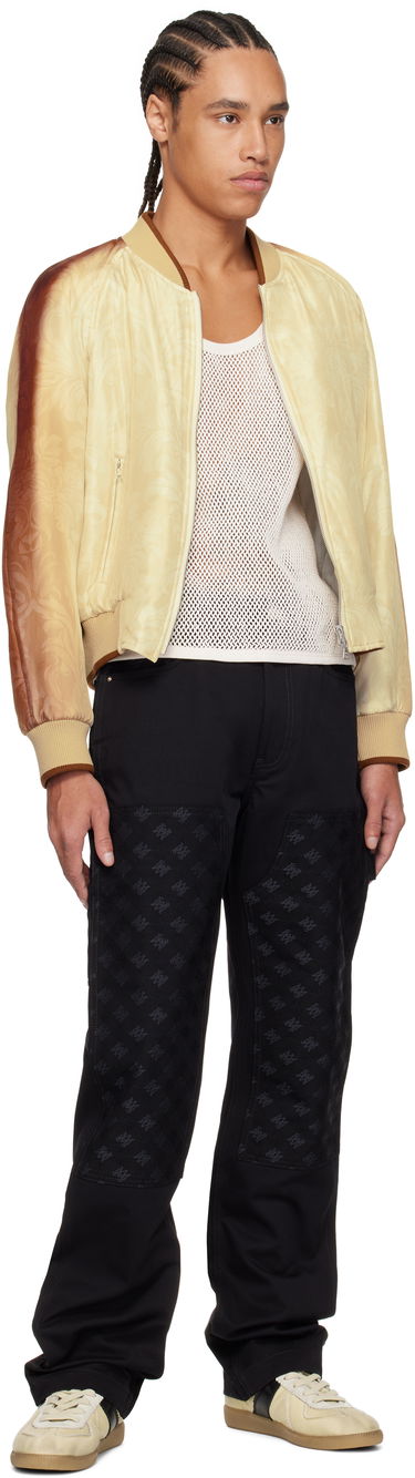 Jeans AMIRI AMIRI MA Quad Jacquard Carpenter Jeans Svart | AMPACR1001, 3