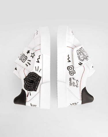 Tillbehör Dolce & Gabbana Dolce & Gabbana Portofino Light First Steps 19-26 Vit | DN0209A3A17HWF57, 3