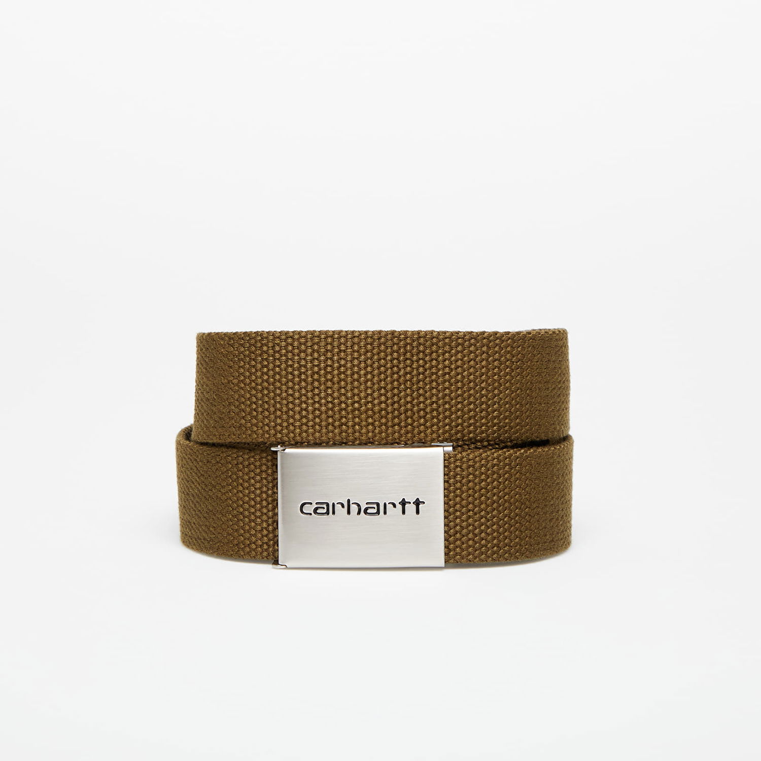 Bälten Carhartt WIP Clip Belt Chrome Green Grön | I019176.1NPXX, 0