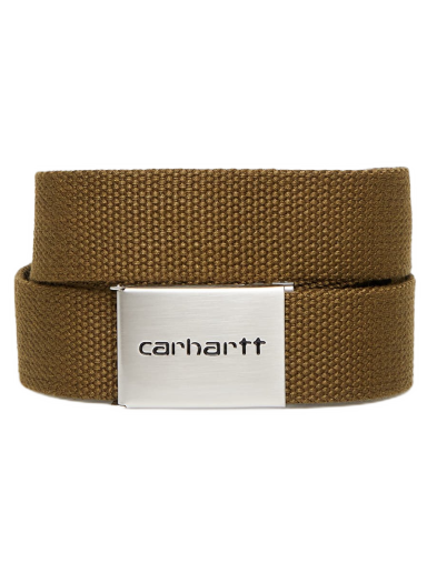 Bälten Carhartt WIP Clip Belt Chrome Green Grön | I019176.1NPXX