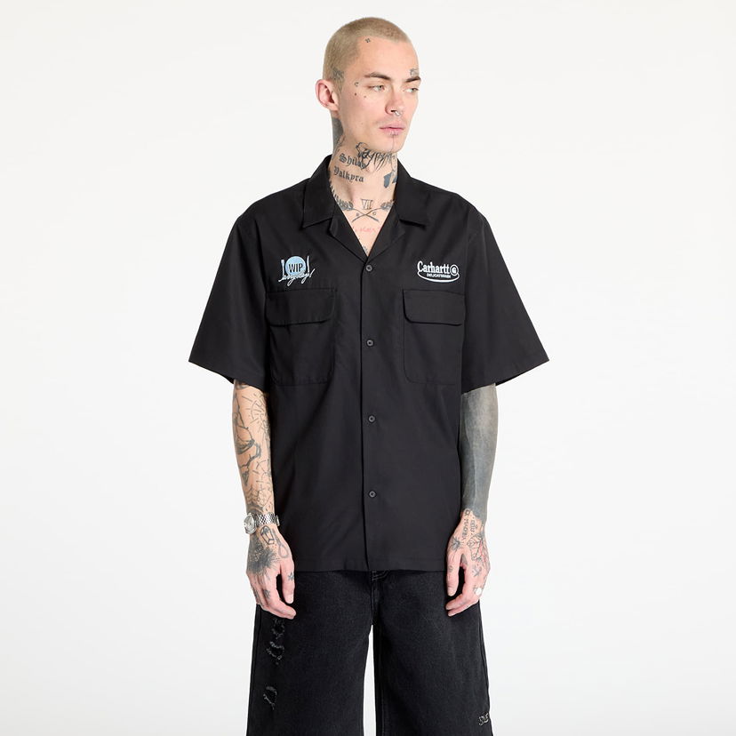 Skjorta Carhartt WIP Carhartt WIP Deli Short Sleeve Shirt Svart | I034738.2X8XX