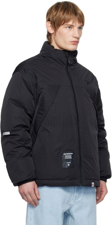 Pufferjacka AAPE by A Bathing Ape AAPE by A Bathing Ape 'AAPE NOW' Down Jacket Svart | AAPDNM7655XXNBKX, 1