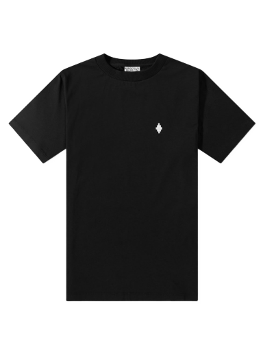 T-shirt Marcelo Burlon Cross Tee Black Svart | CMAA018C99JER0021001