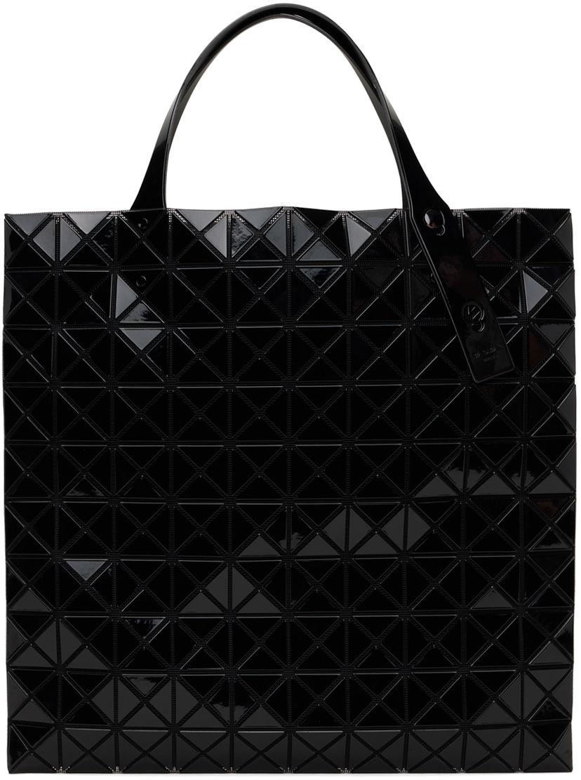 Tygpåse BAO BAO ISSEY MIYAKE Prism Geometric Pattern Tote Bag Svart | BB48AG043