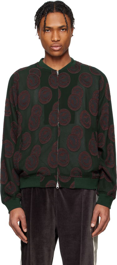 Bomberjacka Needles NEEDLES BB Print Bomber Jacket Grön | QV122, 0