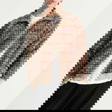 Jacka Needles Poly Jacquard Track Jacket Brun | RW312-A, 2