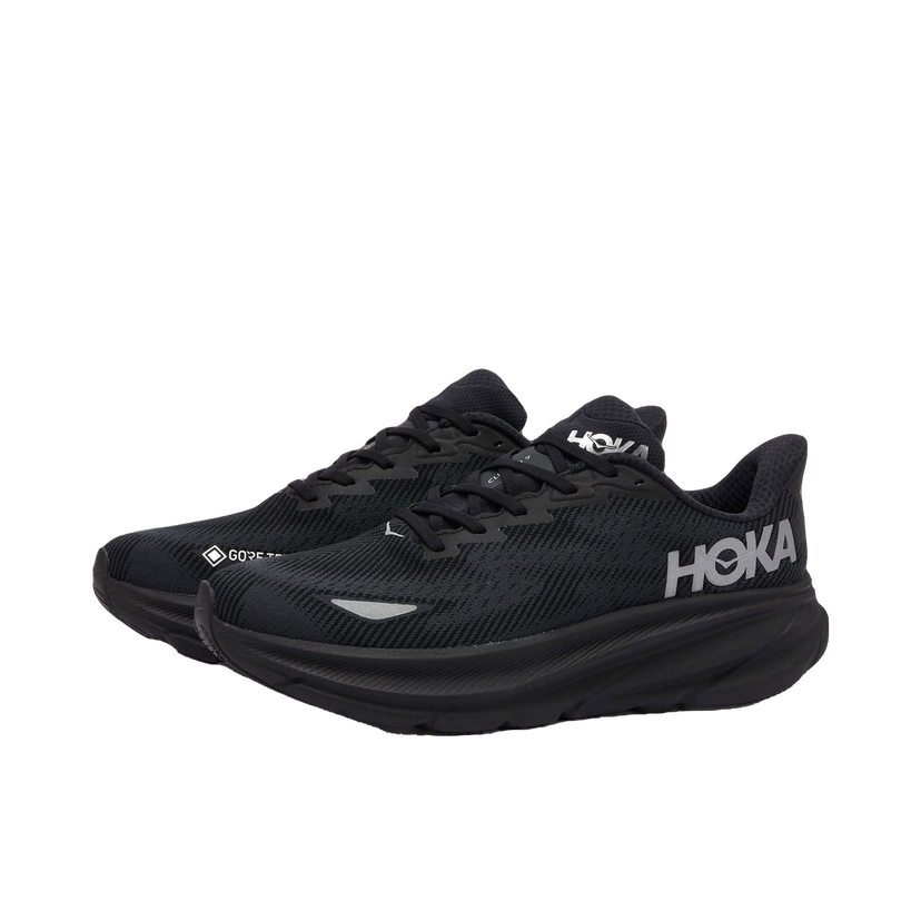 Löpning Hoka One One M Clifton 9 GTX in Black, Size UK 10 | END. Clothing Svart | 1141470F-BBLC
