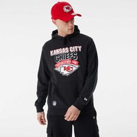 Sweatshirt New Era NFL Kansas City Chiefs Team Graphic Hoodie Svart | 60424473