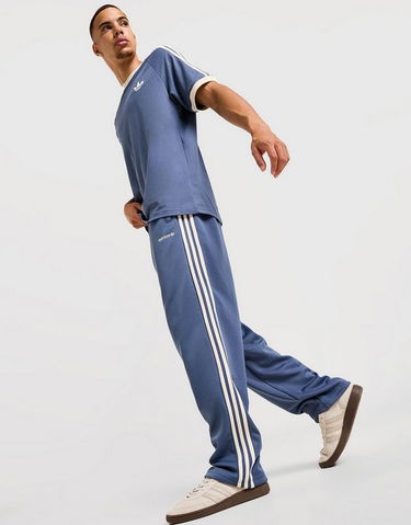 Träningsbyxor adidas Originals adidas Originals First Track Pants Blå | KD9115, 0