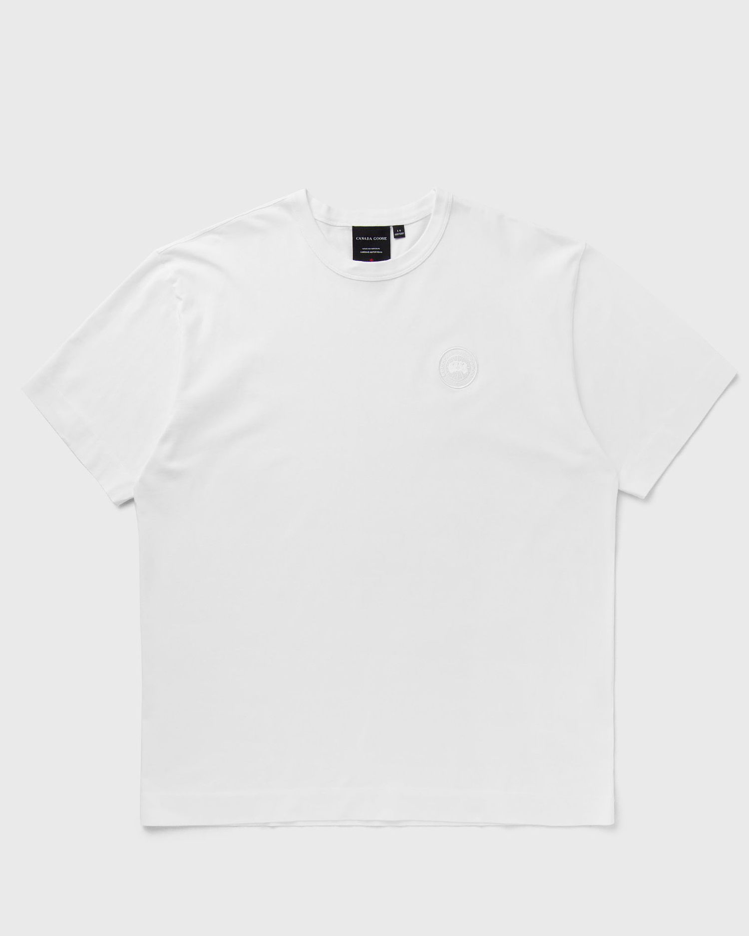 T-shirt Canada Goose Gladstone Embroidered Disc T-Shirt Vit | 1401M-25, 0