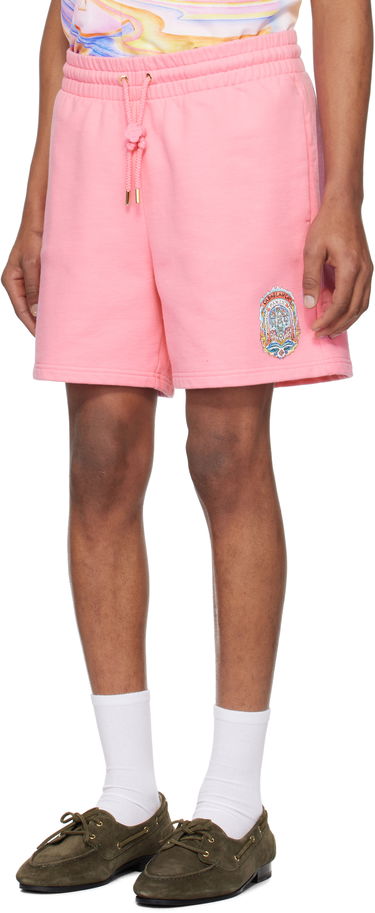 Shorts Casablanca Casablanca Casa Way Skate Sweatshorts Rosa | MS25-JTR-003-01, 3