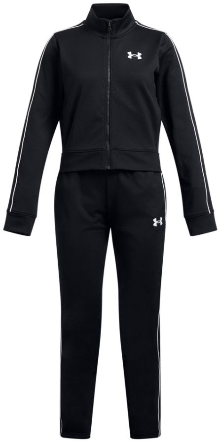 Träningsoverall Under Armour Under Armour UA Icon Knit Crop Tracksuit Svart | 1386528-001