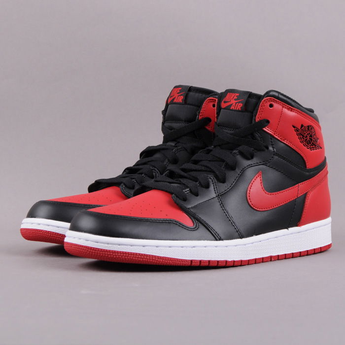 Sneakers och skor Jordan Air Jordan 1 Retro High OG "Bred" Röd | 555088 023, 1