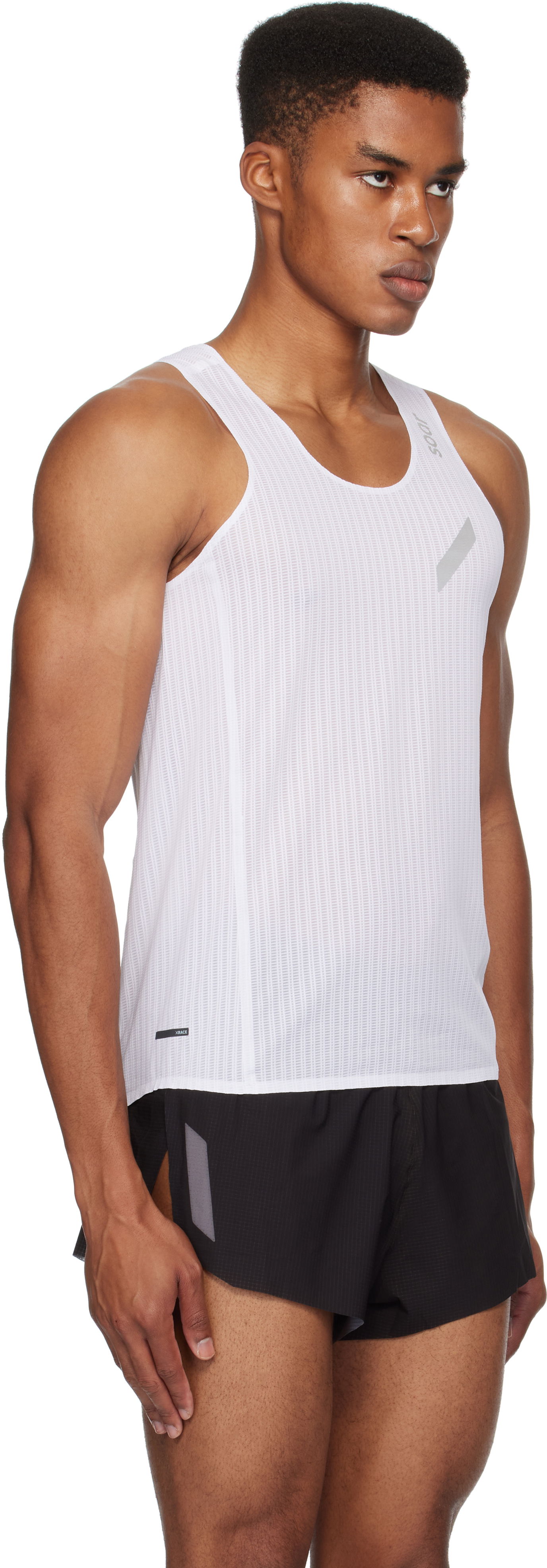 Linne Soar Running Soar Race Running Tank Top Vit | SV1M-W, 1