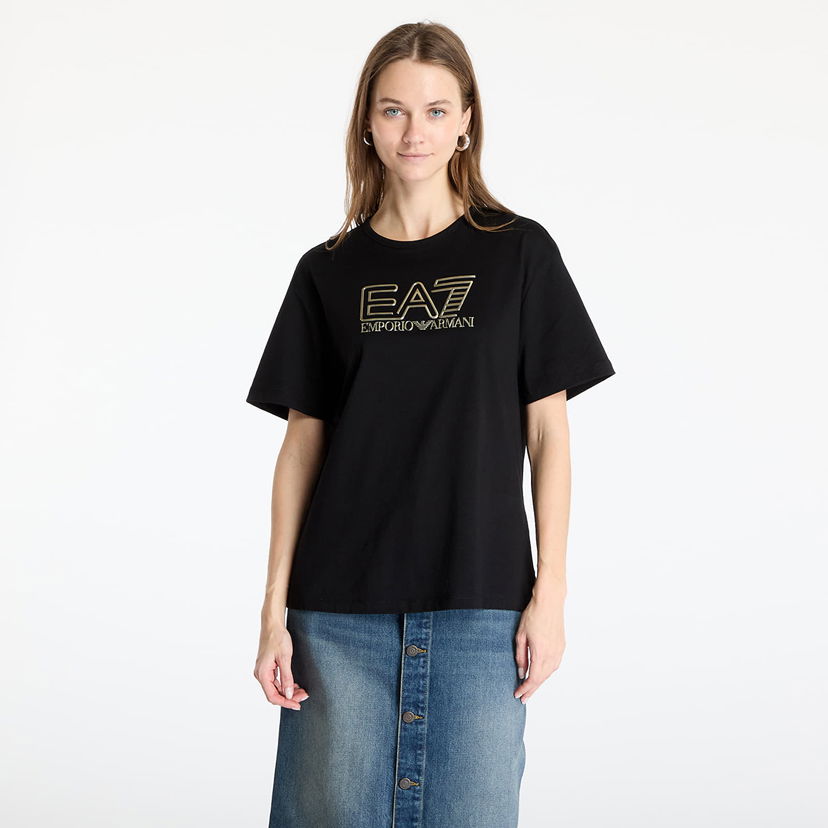 T-shirt Emporio Armani EA7 Emporio Armani Train Visibility T-Shirt Svart | 7W000098AF12503MC004