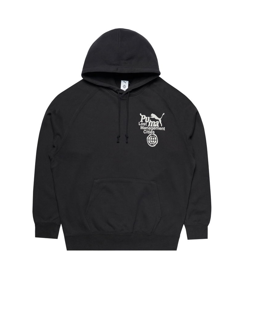 Sweatshirt Puma Lost Management Cities x Hoodie Svart | 626558-01