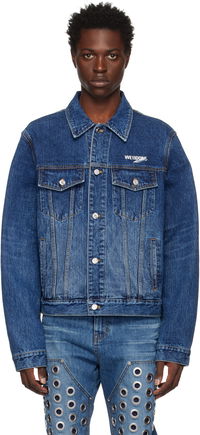 We11done Faded Denim Jacket