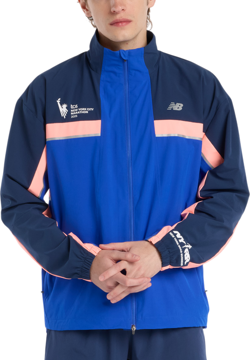 Vindjacka New Balance NYC Marathon 2025 Running Jacket Flerfärgad | mj53250m-bum, 0