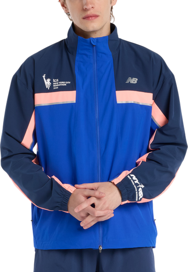 Vindjacka New Balance NYC Marathon 2025 Running Jacket Flerfärgad | mj53250m-bum, 0