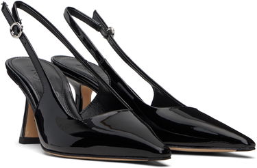 Tillbehör Aeyde Aeyde Fernanda Slingback Heels Svart | A12-PU-ISOSS75ST-223-800-048, 3