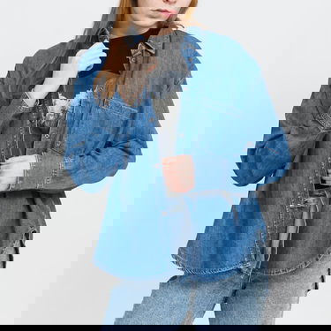 Skjorta JJXX JXKendra Relaxed Denim Shirt Blå | 12207072, 2