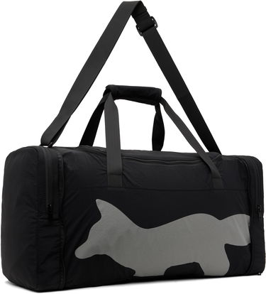Resväska MAISON KITSUNÉ Maison Kitsuné Flash Fox Weekender Packable Duffle Bag Svart | OM05175WQ4034, 1