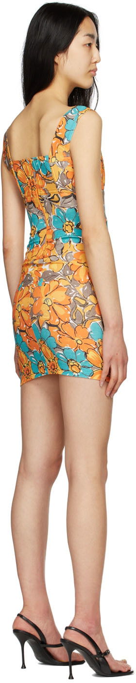 Klä Miaou Miaou Vivi Floral Mini Dress Flerfärgad | 5022-CL-PFO-SCR, 2