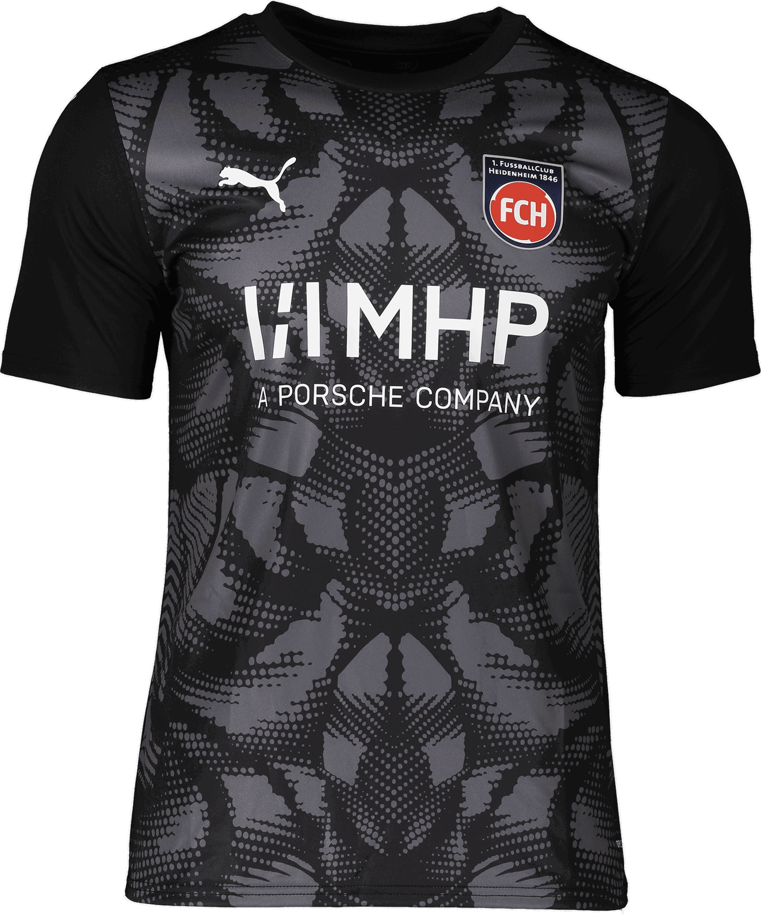 Jersey Puma Puma 1. FC Heidenheim Goalkeeper Jersey Svart | 5fch706280-03, 0
