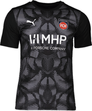 Jersey Puma Puma 1. FC Heidenheim Goalkeeper Jersey Svart | 5fch706280-03, 0