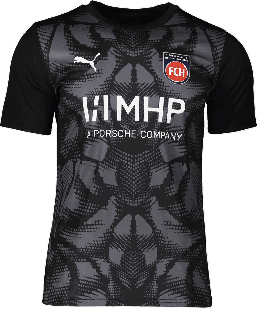 Jersey Puma Puma 1. FC Heidenheim Goalkeeper Jersey Svart | 5fch706280-03