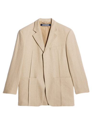 Jacka Jacquemus La Veste D'Homme Square Beige | 213JA101-1029-150