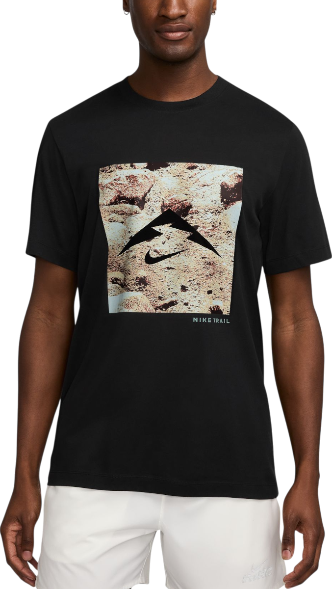 T-shirt Nike Nike Trail T-Shirt Svart | hv4148-010