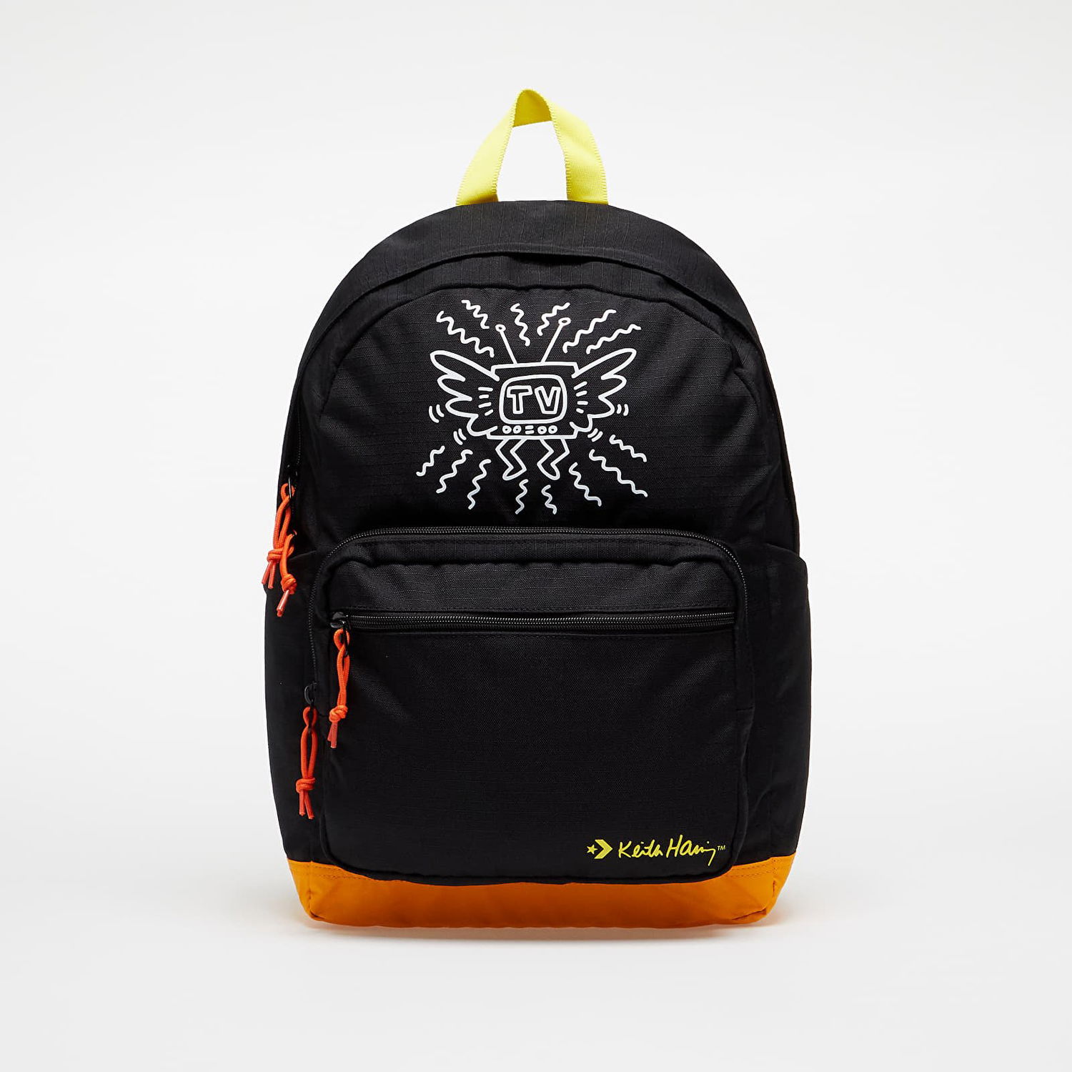 Ryggsäck Converse x Keith Haring Go 2 Backpack Svart | 10025065-A01, 0