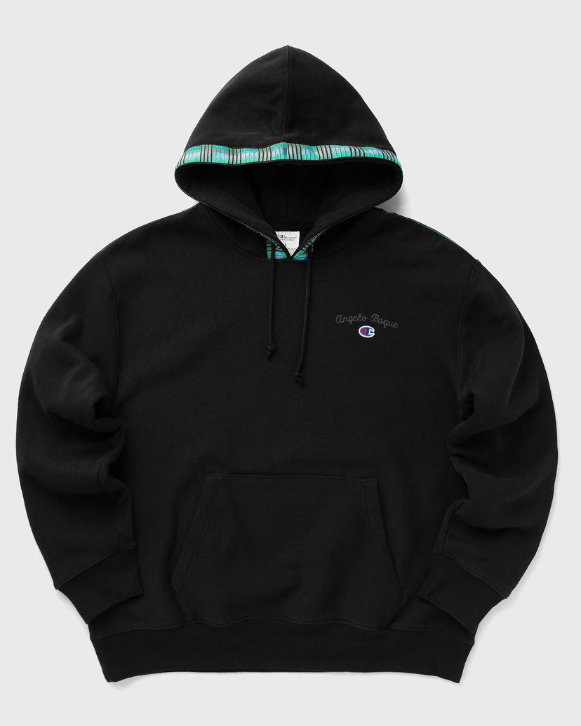 Sweatshirt Champion Black Hooded Sweatshirt Svart | GP204753-XF16