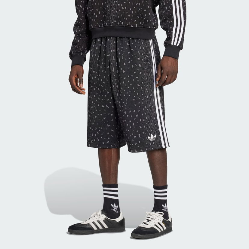 Shorts adidas Performance Leopard Print Shorts Svart | JV7567