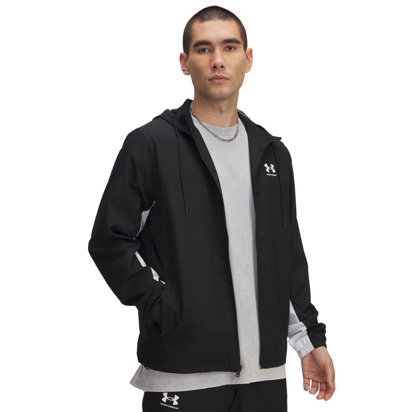 Vindjacka Under Armour Rival Woven Windbreaker Svart | 1390149-001