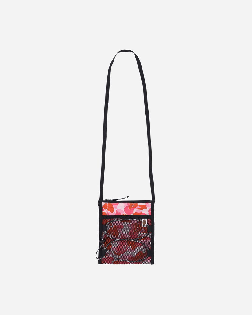 Axelväska BAPE Bungee Cord Pouch Rosa | 1G20182016 PINK