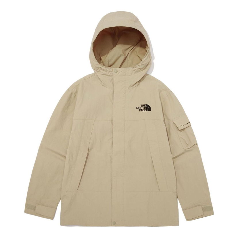 Parkas The North Face Grandy Hooded Jacket Beige | NJ3BP01K