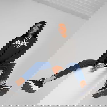 Sweatshirt Puma SQUAD Hoodie Svart | 621489_01, 2