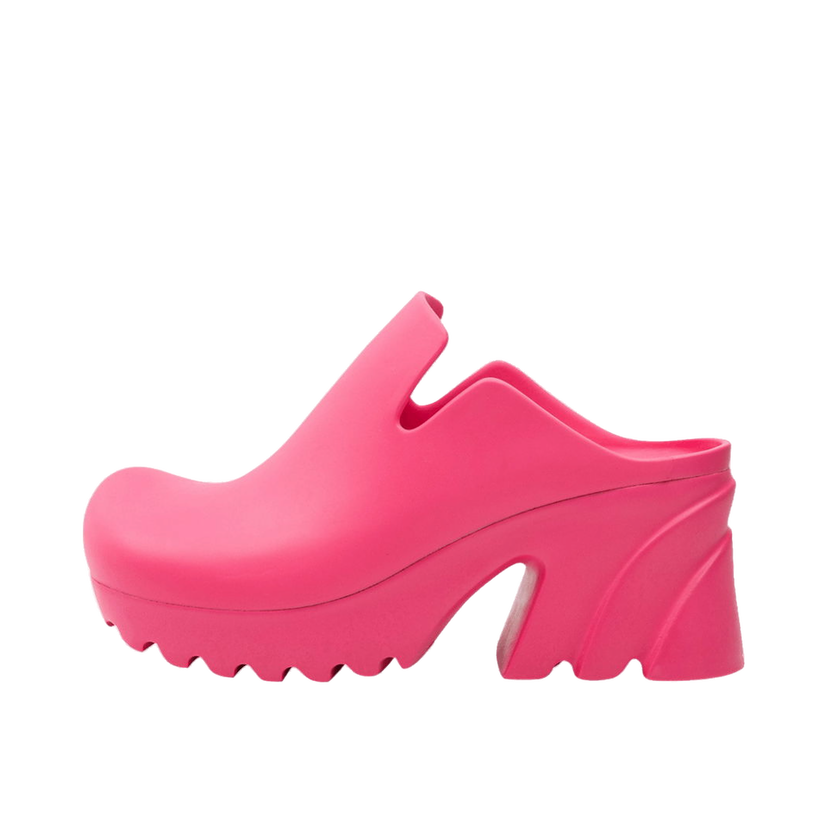 Sneakers och skor Bottega Veneta Rubber Flash Mules Rosa | 667153V11T06423