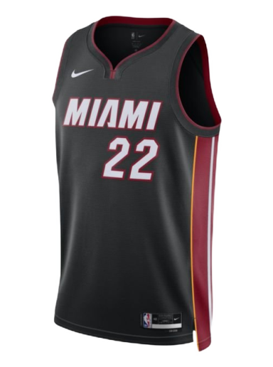 Jersey Nike Miami Heat Icon Edition Dri-FIT 2022/23 Jersey Svart | DN2011-010