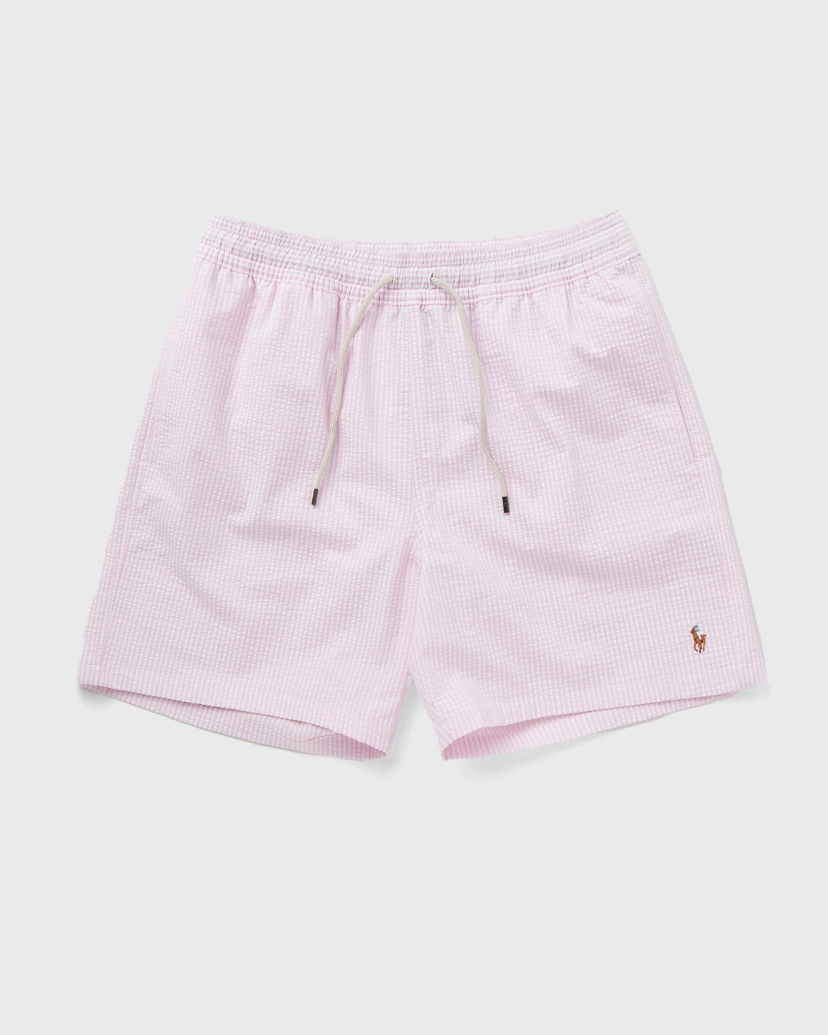 Badkläder Polo by Ralph Lauren Polo Ralph Lauren Gingham Seersucker Swim Shorts Rosa | 710957784004