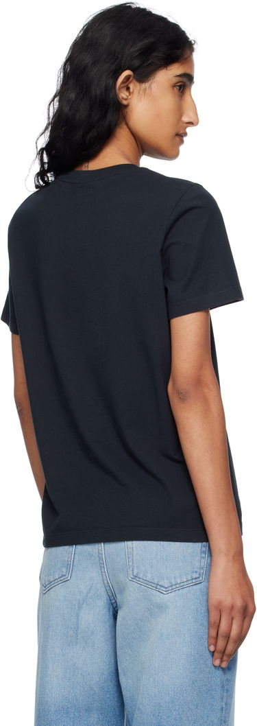 T-shirt MAISON KITSUNÉ Maison Kitsuné Double Fox Head T-Shirt Svart | OW011CFKJ0008, 2
