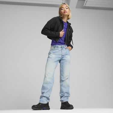 Sweatshirt Puma The Fast Race Cropped Hoodie Svart | 626650_01, 2