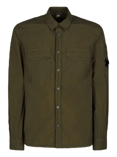 Skjorta C.P. Company Taylon L Utility Shirt Grön | 12CMSH088A005783G683