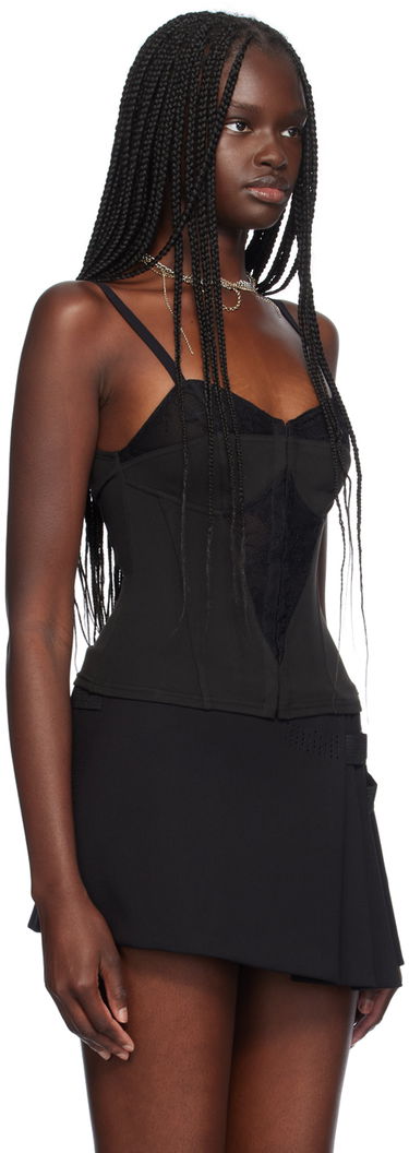 Kjol Miaou Miaou Liana Lace Camisole Svart | 7144SHJBLK, 1